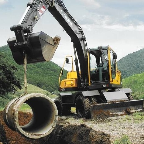 EW145B PRIME中型轮式挖掘机推土板