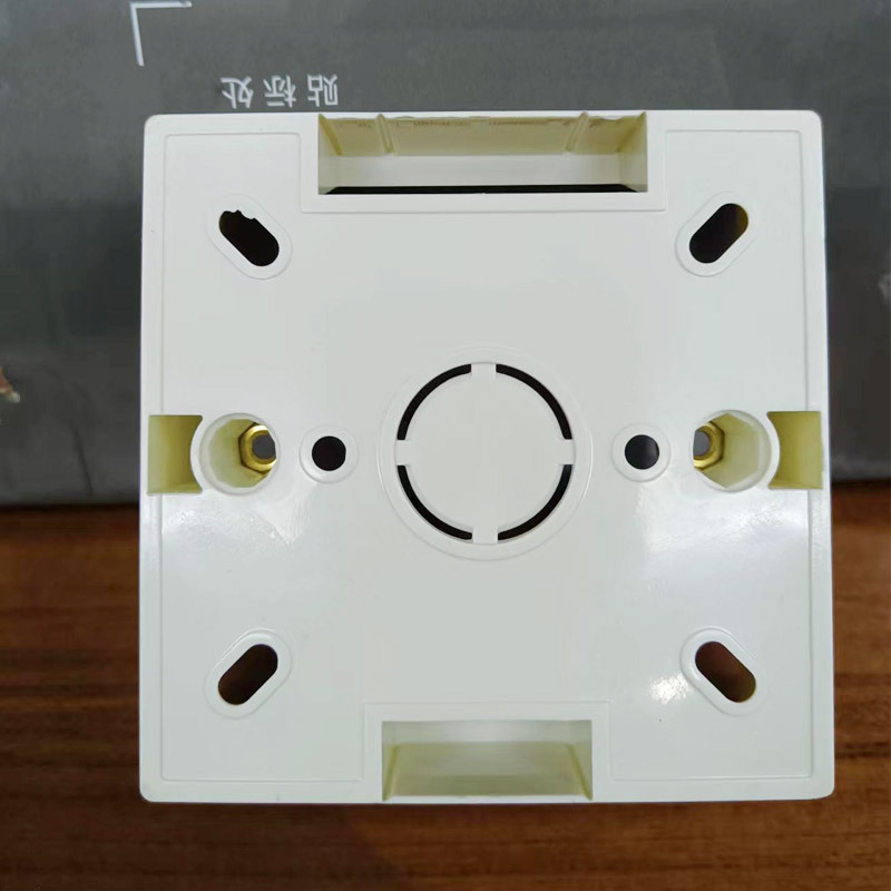 PVC86型底盒 暗装开关接线盒预埋底盒防火阻燃塑料红色拼装盒暗盒-阿里巴巴