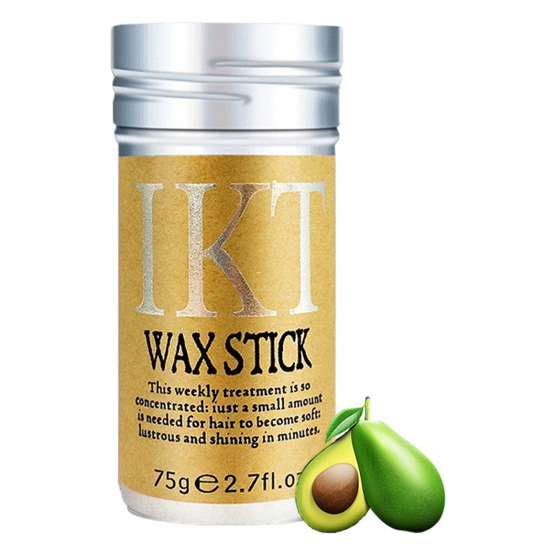 IKT воск для волос, увлажняющий крем для отделки сломанных волос для мужчин и женщин, специальный уклад, матовый грязевой артефакт, начиная партия, 75 г