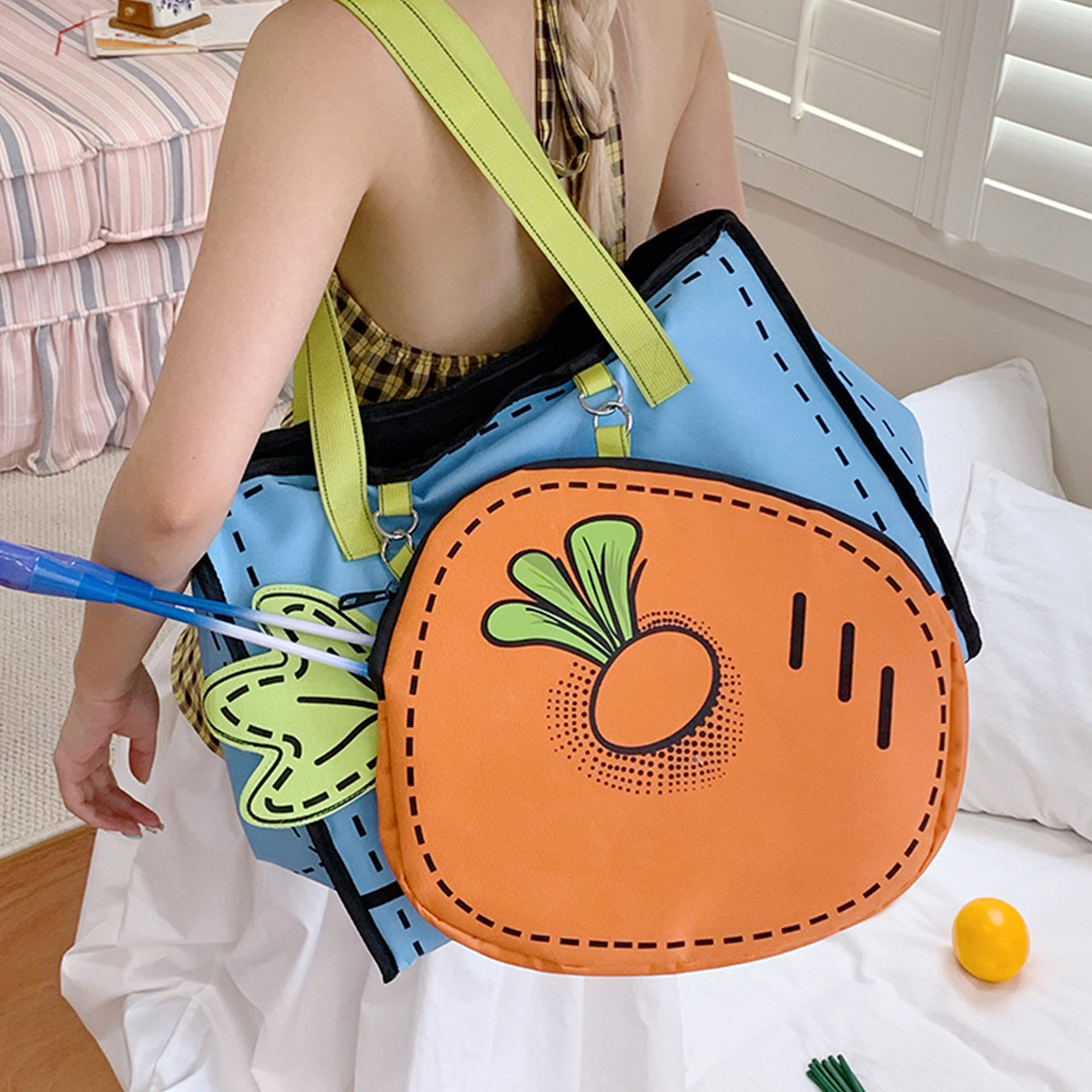 Bádminton bolsas de tenis unidireccionales de gran capacidad de rábanos de alta calidad lindas bolsas de pelota de moda portátiles