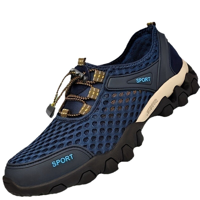 Wading 2025 Mesh Stream Trekking Breathable Hiking Men's Sports Casual Trendy Shoes_voghion.com