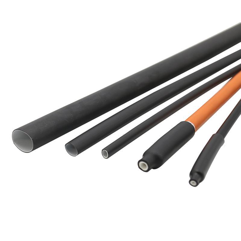 厂家供应  柔性 防水 带胶厚壁热缩管 密封绝缘双壁管 2.4mm 批发