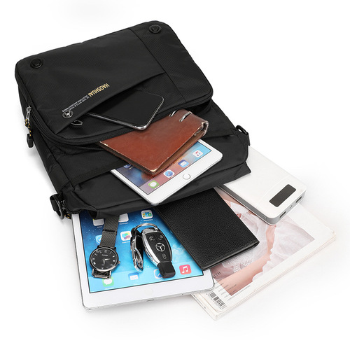 Factory direct sales new men's outdoor crossbody bag casual handbag men's bag sports travel backpack briefcase cross-border