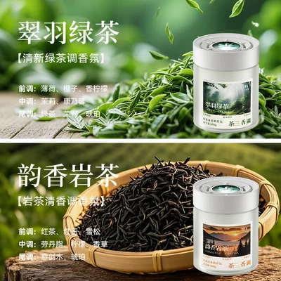 Car Perfume Aromatherapy – Fragrance to Remove Odors - oriental-tune-cuiyu-green-tea-yunxiang-rock-tea