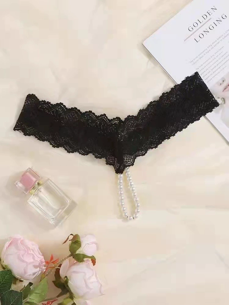 百花天使 sexy брюки, прозрачный кружевной пояс, нижнее белье, европейский стиль