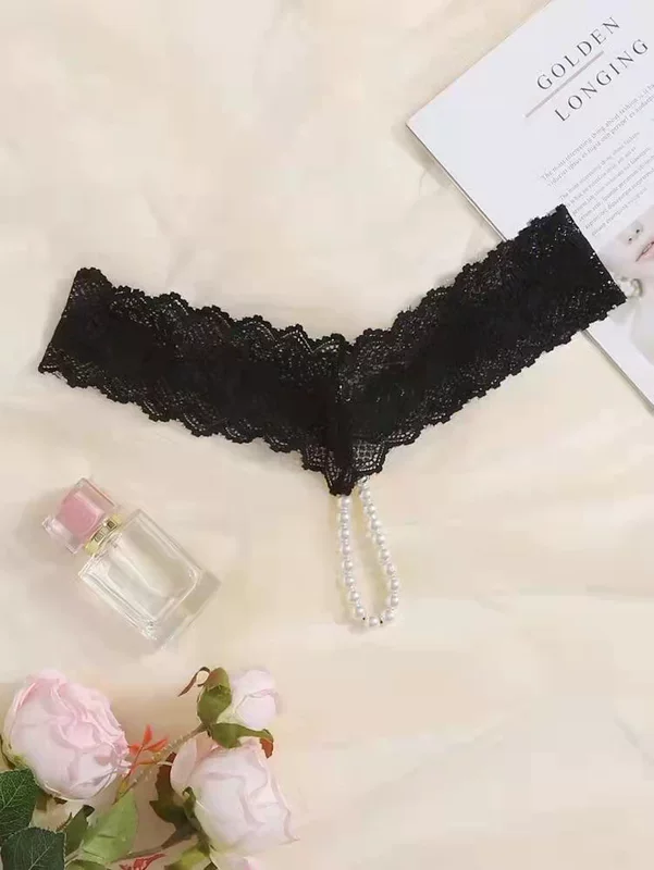 百花天使 sexy брюки, прозрачный кружевной пояс, нижнее белье, европейский стиль