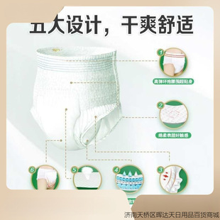 Adult Diapers, Pull-Up Pants, Elastic Underwear, Elderly Diapers, Comfort Code Waist Type Wholesale Delivery