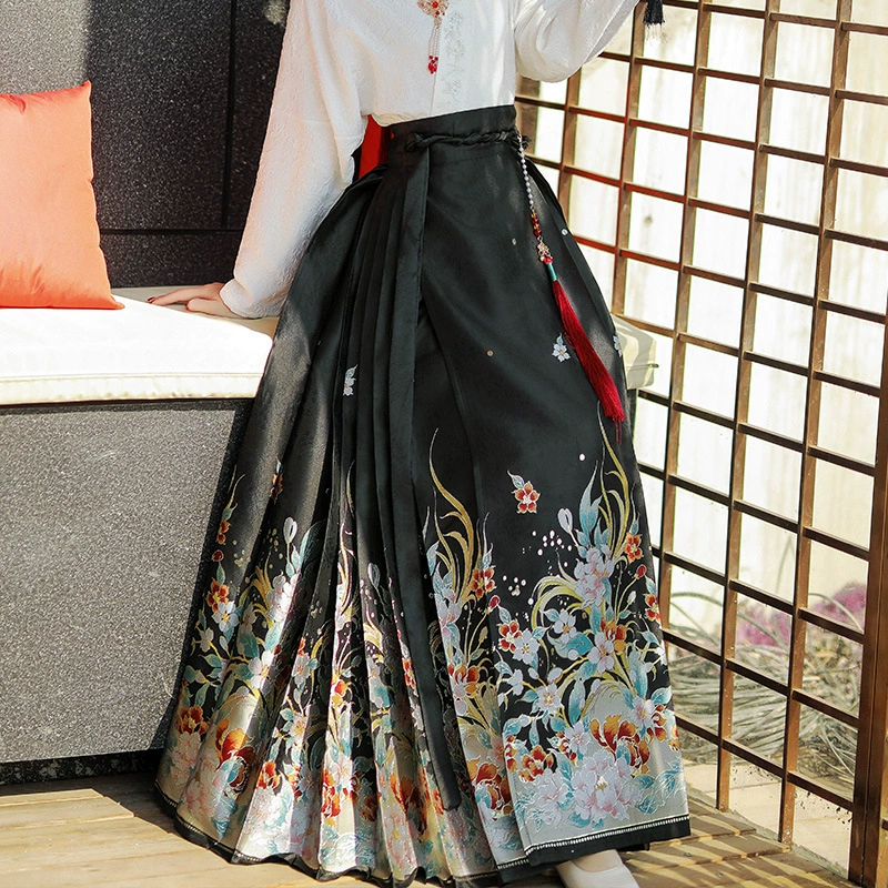 明 锦 Набор Hanfu женский 2024 новый ежедневный коммутирующий новый китайский национальный стиль