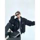 2024 Spring and Autumn Pi Handsome Jacket Men's Ins High Street Tide Brand Hong Kong Style Japanese Style Harajuku Style Korean Style Fashionable Loose Jacket