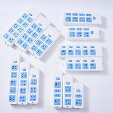 批发新国标纯铜插座办公插排耐用多插位排插家用插线板五孔拖线板