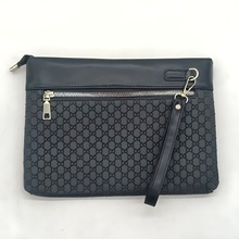 手抓包商务男士手包加零钱手机包手拿信封包手腕男包时尚手拿包