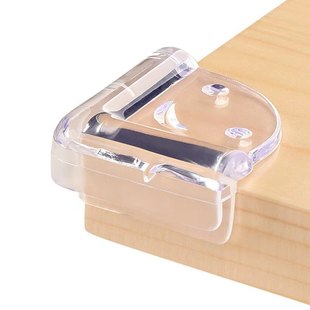 Cross-Border Transparent Anti-Collision Corner Thickened Table Corner Anti-Collision Protective Corner Protective Cover Coffee Table Glass Baby Children Soft Corner
