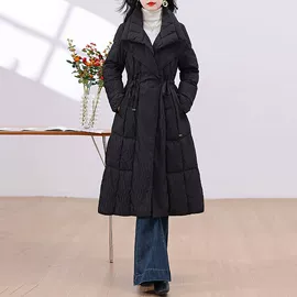 羽绒服;连衣裙;休闲裤