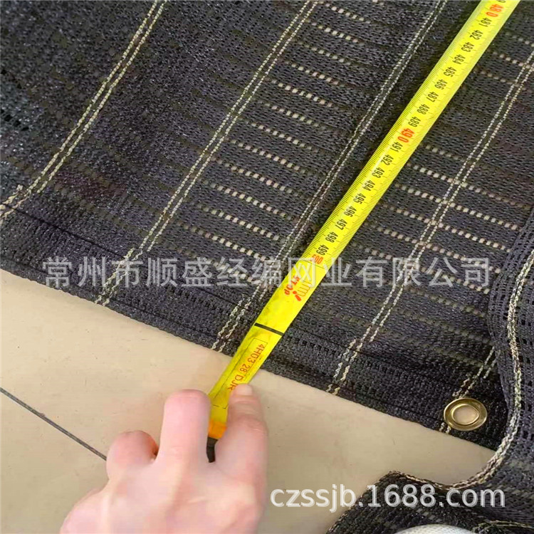 厂家直销HDPE咖啡色镂空隐私网 围栏网 窗帘网