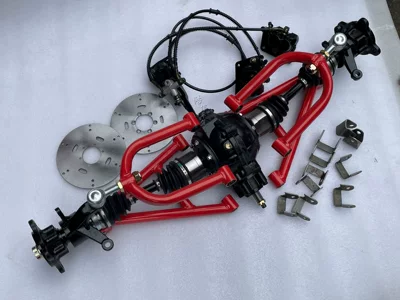 Gear Box, Rocker Arm, Fork — Motorcycle frame - rear-drive-suspension-dental-bag-hand-brake
