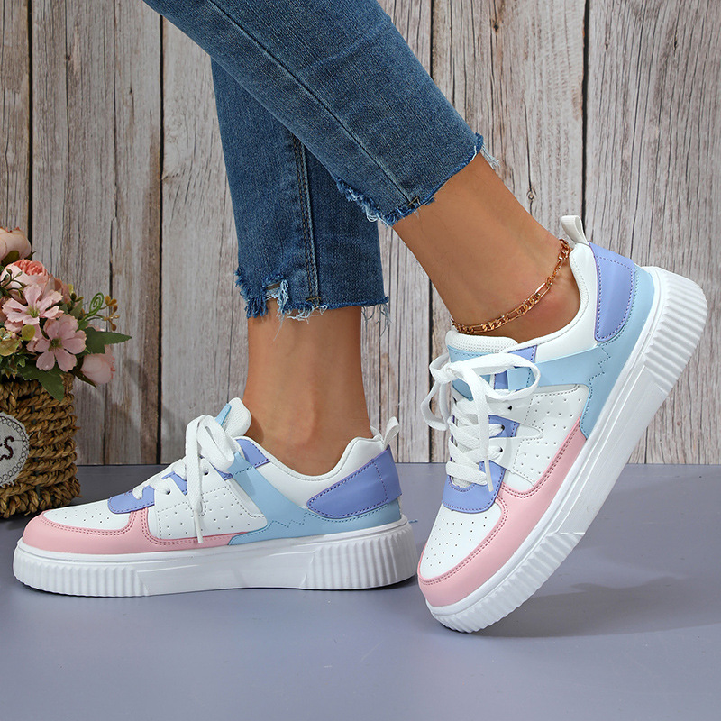 Donna Uomo Scarpe in pelle Scarpe da tennis Scarpe da passeggio Sneakers Suola in gomma sintetica Calzature comode antiscivolo_voghion.com