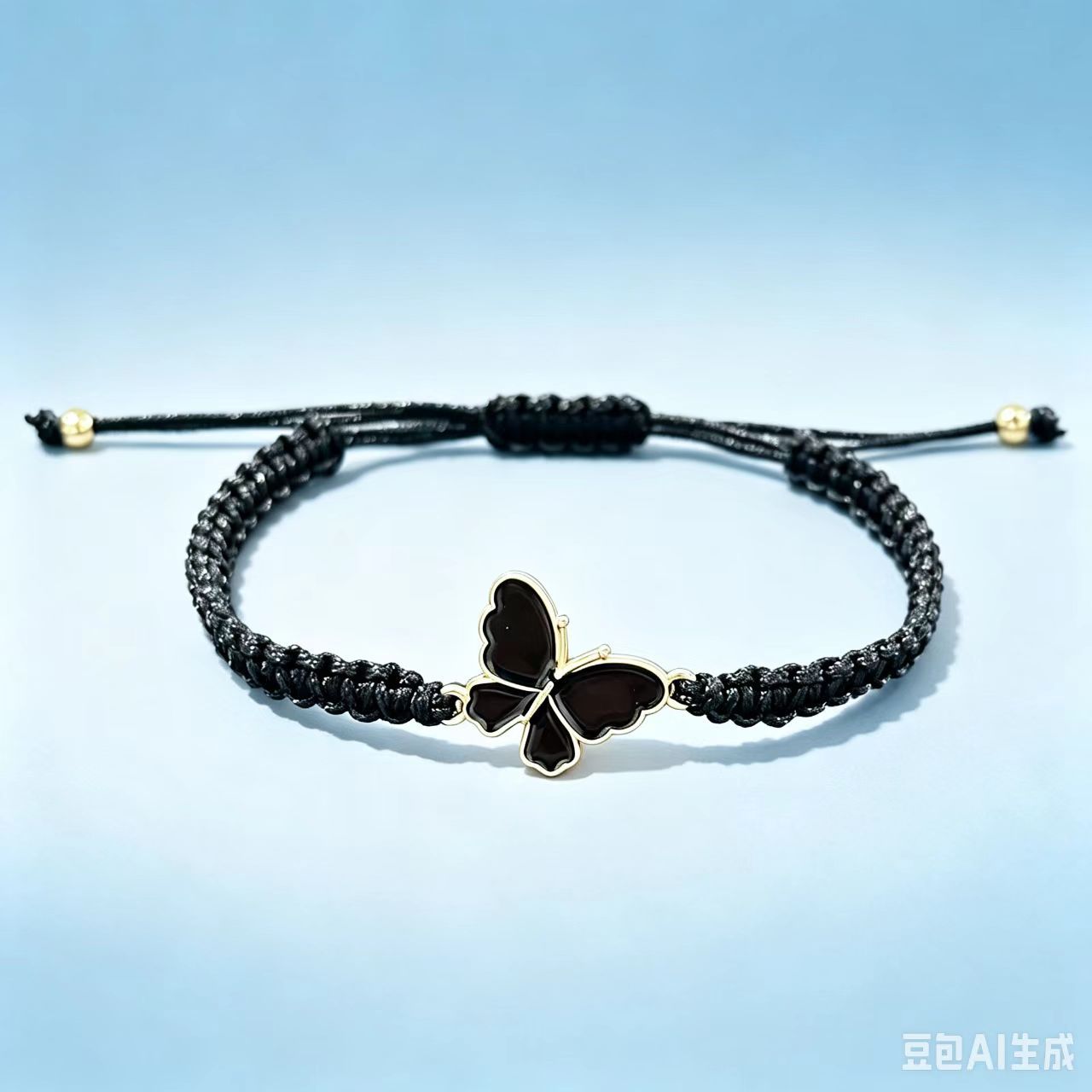 Pulsera Tejida de Mariposa en Aleación de Zinc para Parejas image 18
