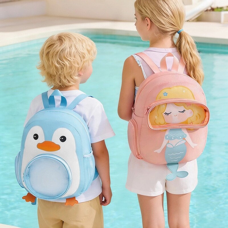 Cartoon cute universal capacious organizer bag for swimming