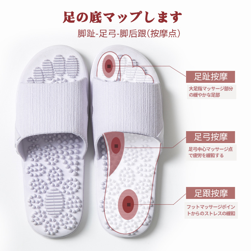 按摩颗粒拖鞋男士家居室内外穿防滑脚底足疗足底按摩凉拖鞋女夏季|undefined