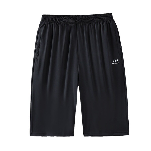 Summer silk elastic shorts