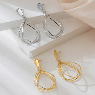 Earrings, European style, city style