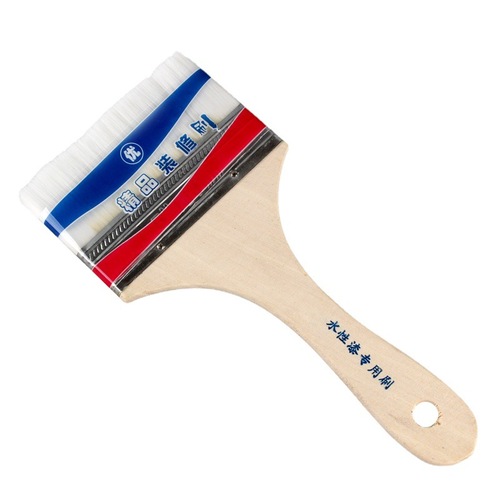 Water-based wool brush Home improvement tools Latex paint brush Wooden handle paint Grease latex paint paint brush source manufacturer