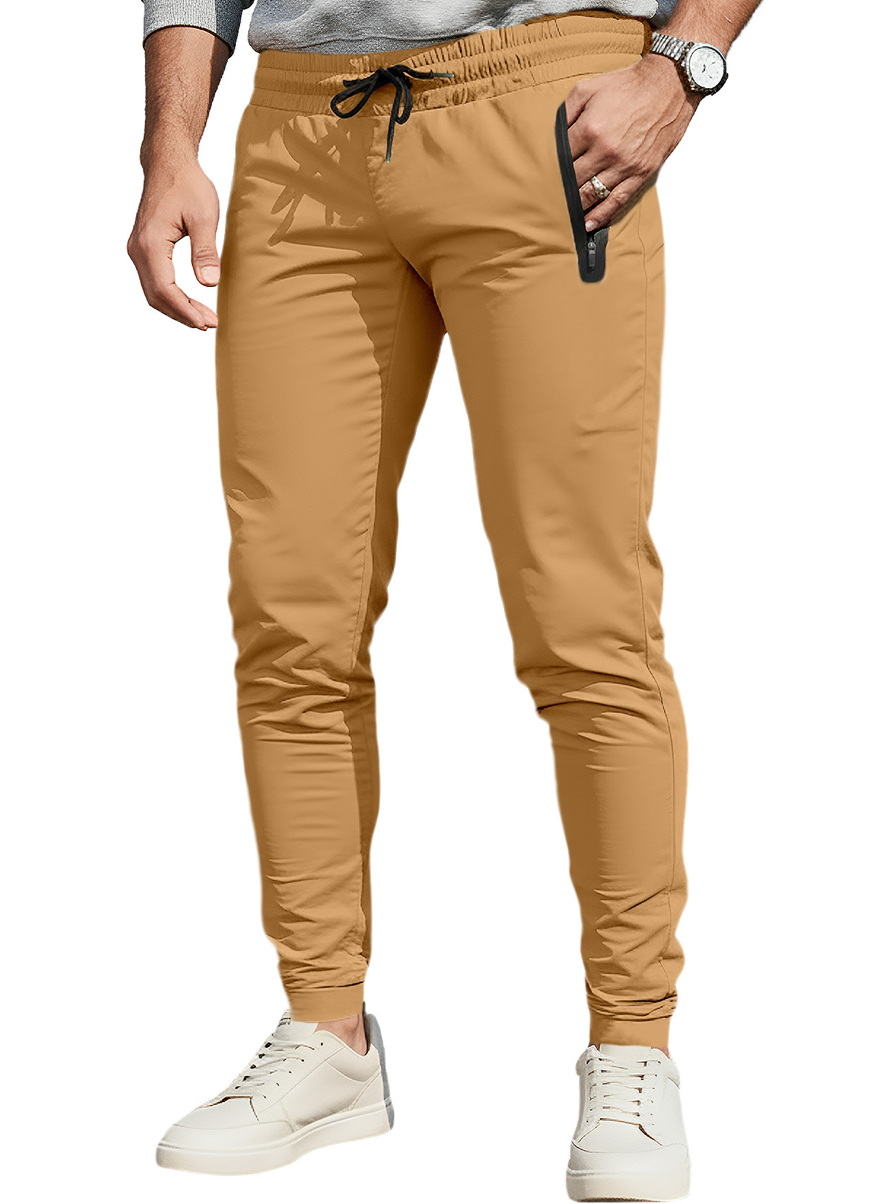 Herren Freizeithose Für Sport, Bequeme Jogginghose Aus Funktionsstoff_voghion.com