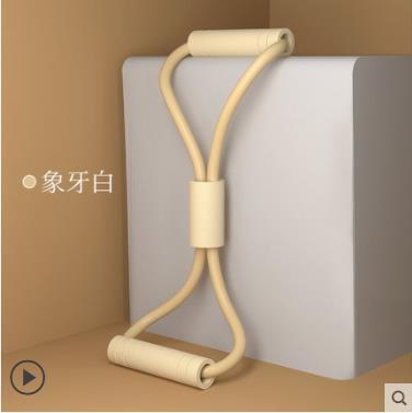 8の字型トレーニング器具、背中トレーニング器具、弾性ロープ、フィットネス、女性用背中ストレッチベルト、ヨガ器具、弾性シェイプアップ|undefined
