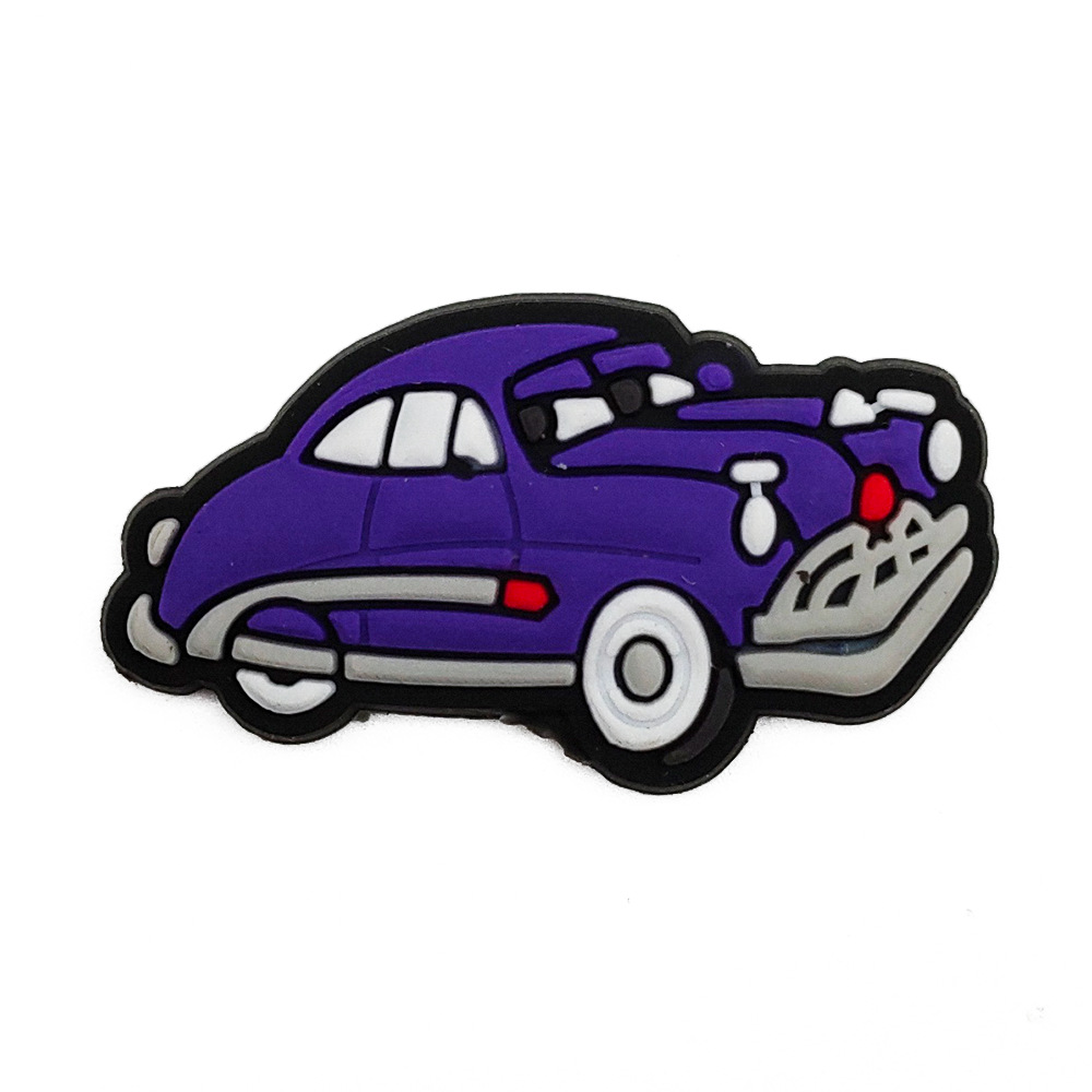 Racing historia serie agujero zapatos zapato flor zapato hebilla de dibujos animados agujero zapatos hebilla playa zapatos decoración superior con c