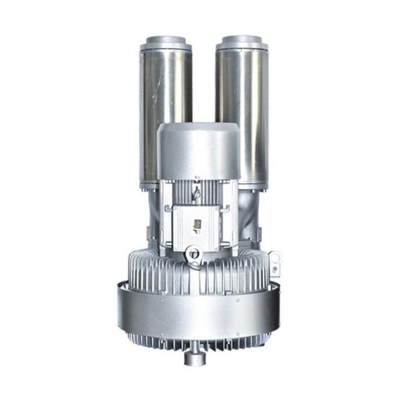 25KW双叶轮旋涡气泵高负压吸尘风机中央吸尘器用风泵吸力低噪运行