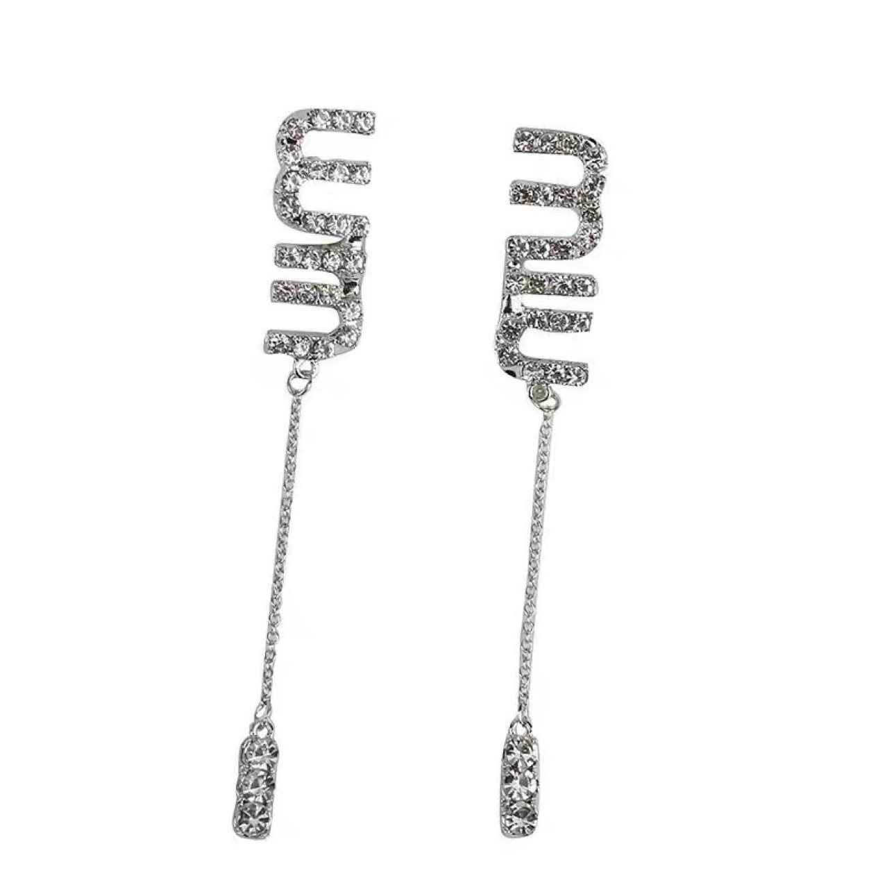 New Trendy Fashion Letter Long Earrings display picture 10