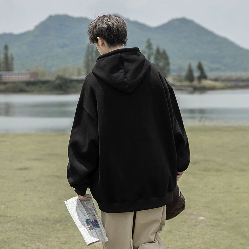 Cityboy Japonés suéter de los hombres 2023 Invierno nueva marca moda con capucha diseño flojo estilo perezoso top