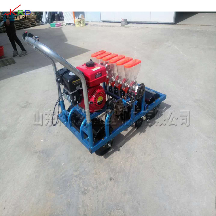 小型手推式蔬菜播种机农业大棚种子撒播机白菜辣椒萝卜种植机