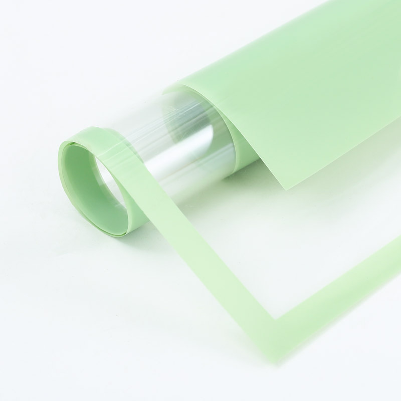 Papel de Envolver Rosa Estilo Coreano Plástico BOPP Impermeable para Ramo de Flores