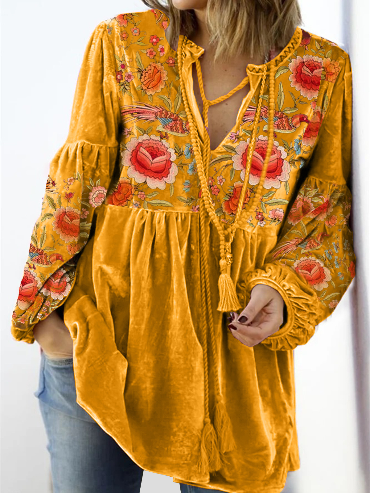 Trendy Blouse Blue