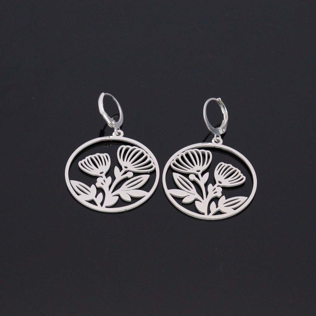 retro fashionable summer elegant geometric earrings