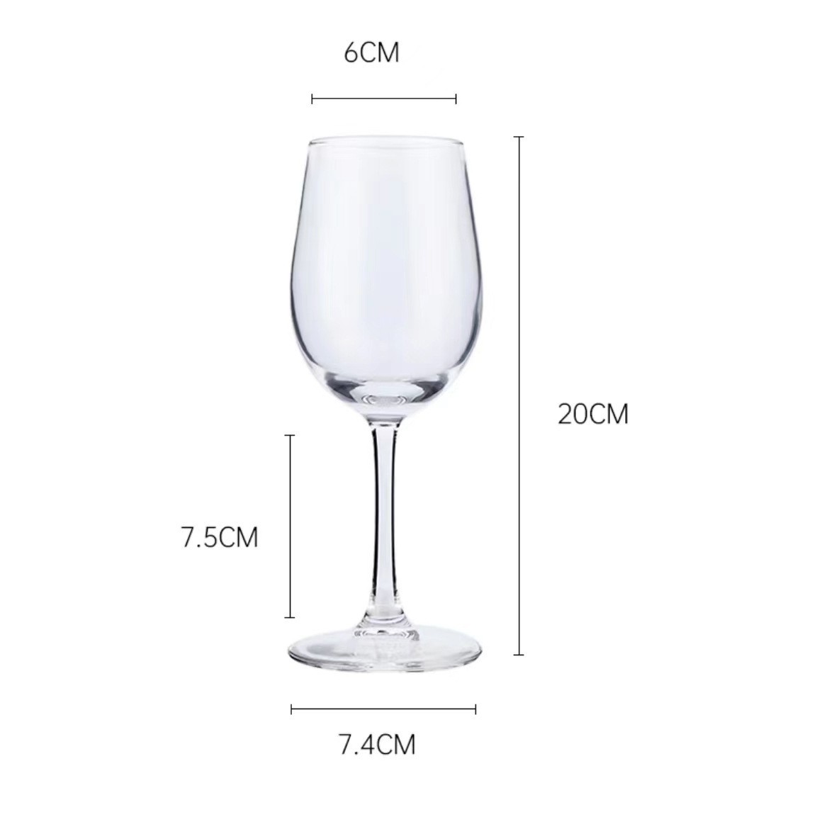 Copa de Vino Tinto de Cristal para Hogar image 7