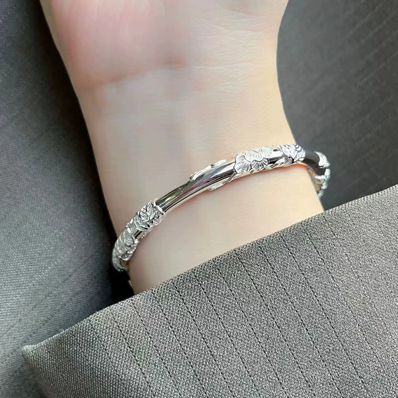 Купер серебристая модная женская bracelet, легкая роскошь, оптовая торговля