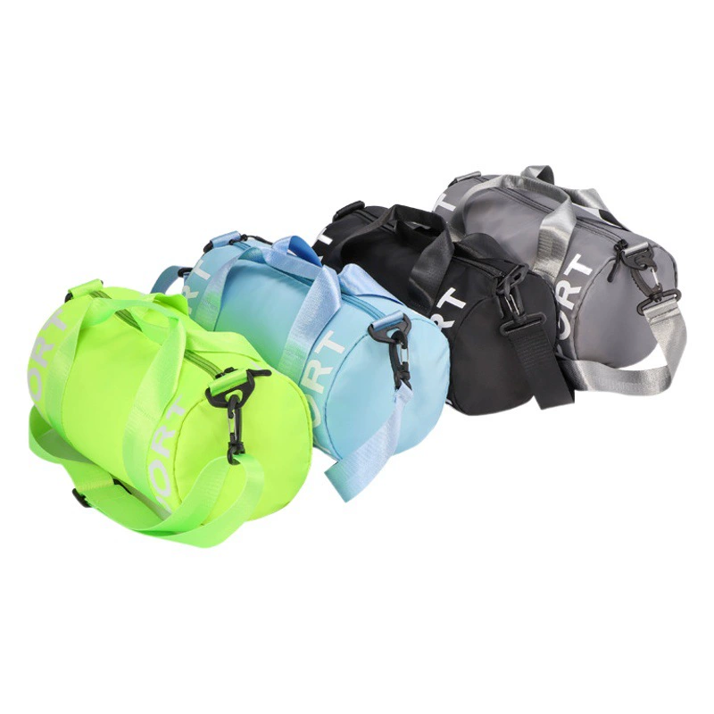 Подарочная сумка Цилиндр Детская Спортивная Подростковая портативная спортивная сумка через плечо в наличии Детская сумка для плавания Сухая и влажная отдельная сумка