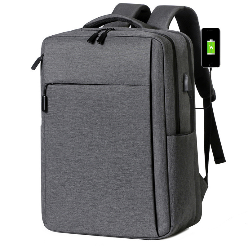 New Large-Capacity Business Computer Bag, Same Model as Xiaomi, Student School Bag, Waterproof USB Business Commuter Backpack