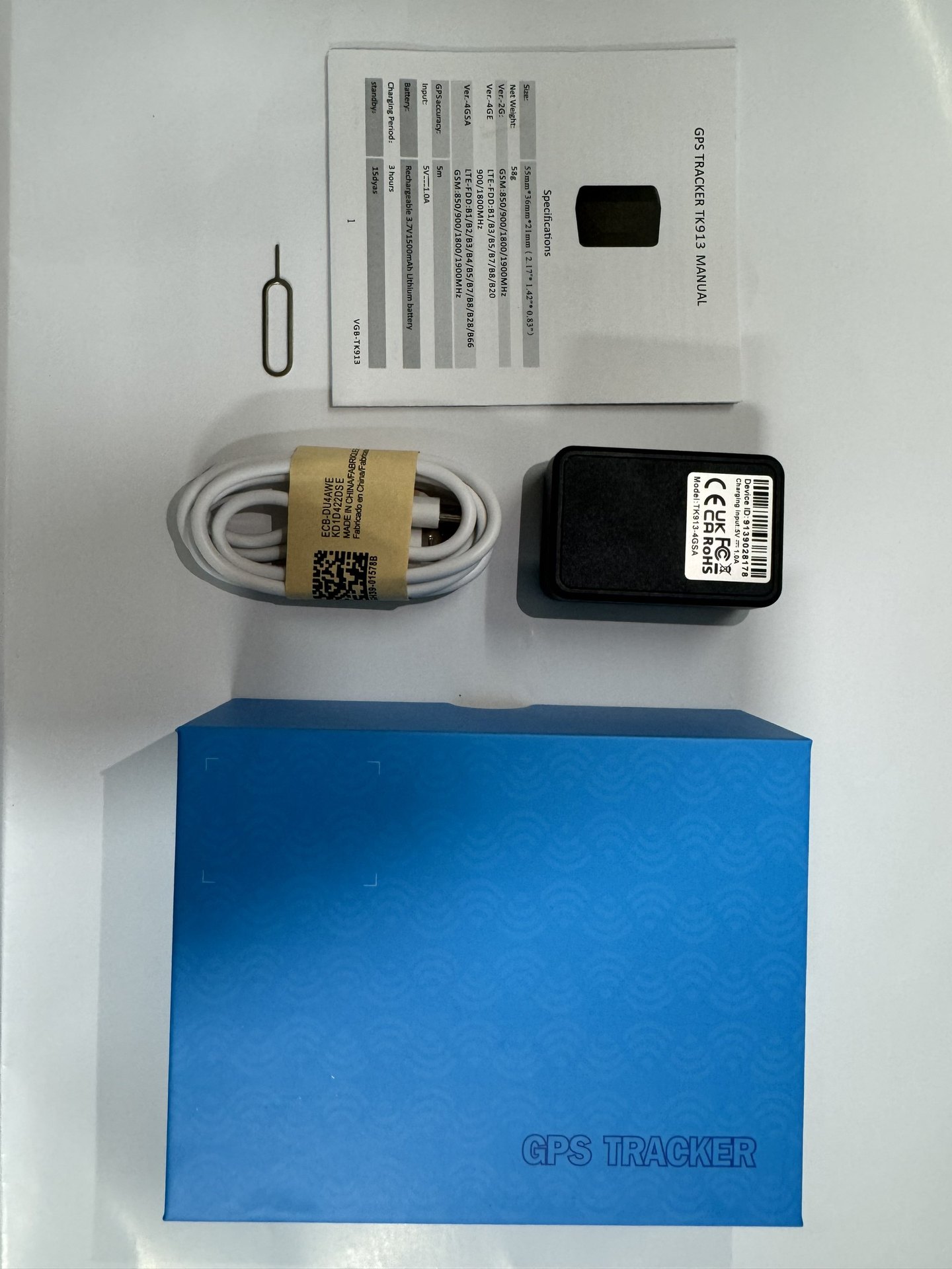 4Gtk913 Gps Locator Is Suitable for Use in 4g Networks and Is Available for Free Use on the Global Platform for Life