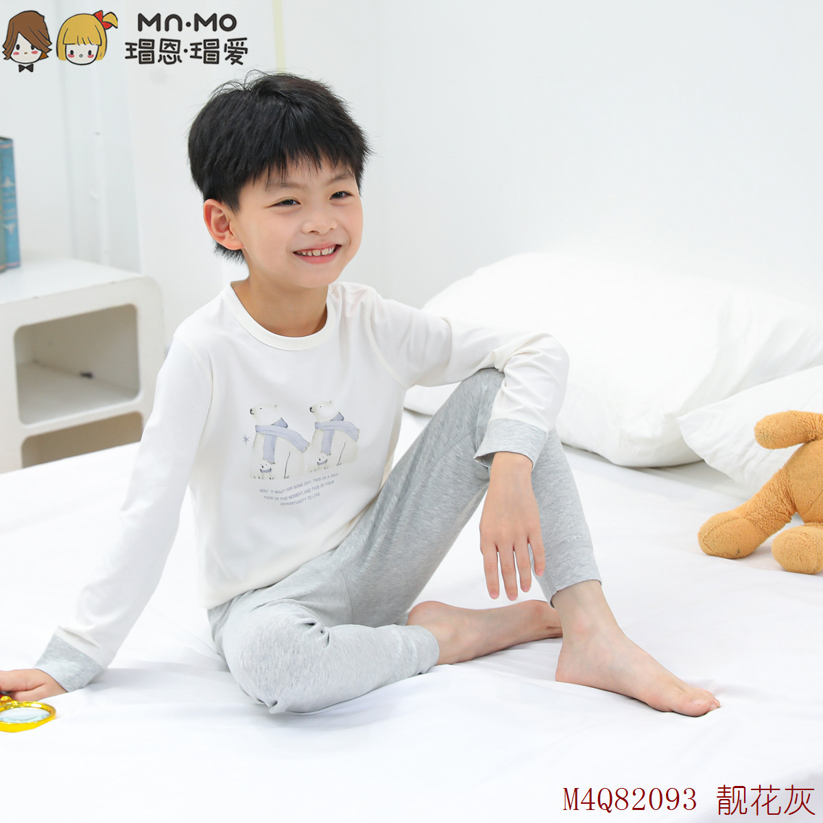 M4Q82093 아름다운 꽃 그레이
