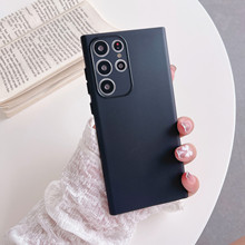 适用三星s23手机壳新款Galaxy盖乐世s22+超薄半透明磨砂s23+适用