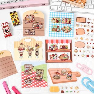 PaperMore ��ʳ����ϵ�� ʳ��2.5D�쾰�N����ϵ��ʳ�֎�DIY�����N