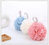 Solid color shower ball Lace lace double-deck soft Drawstring take a shower Bathsite
