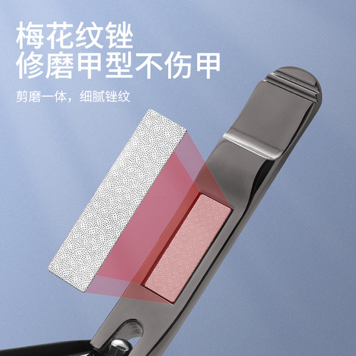 Manufacturer wholesale stainless steel nail clippers anti-splash set single nail clippers manicure tools finger scissors nail scissors