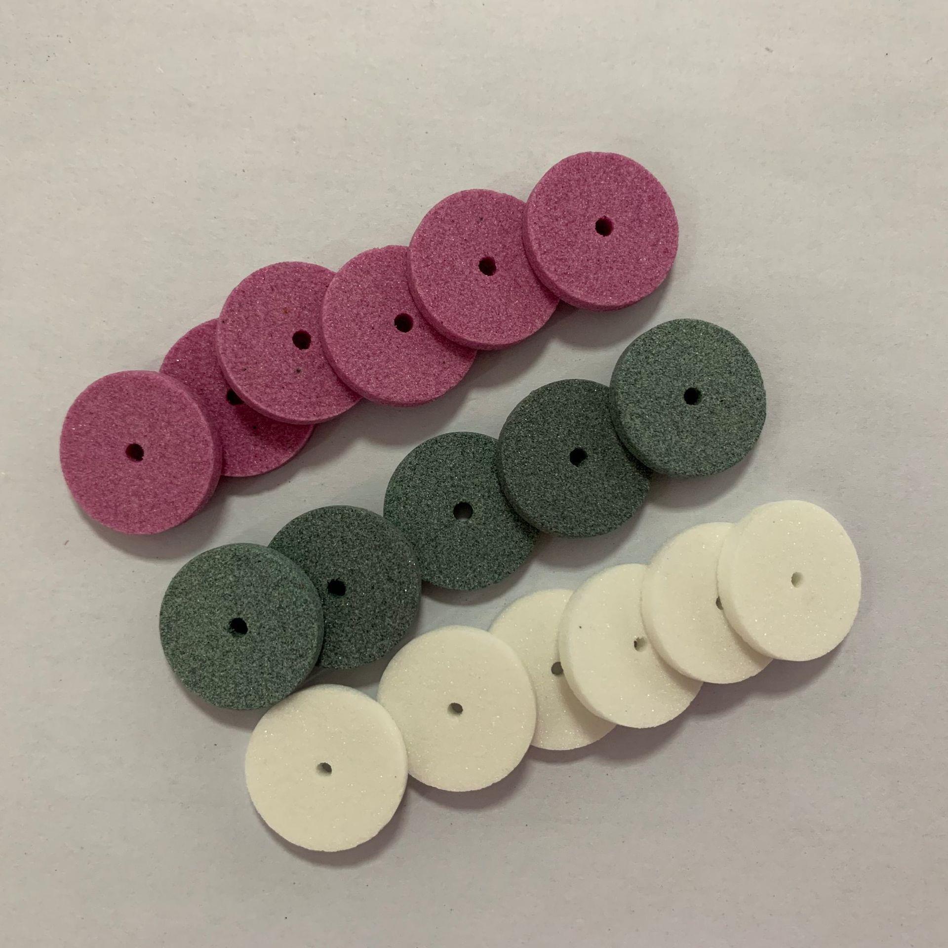 电磨吊磨配件 电磨砂轮磨光片 砂磨轮 平型打磨片 玉石抛光砂轮片