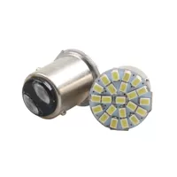 Автомобильный светодиодный указатель поворота 7440 1156 1157LED 1206 22 световой сигнал поворота Стоп-сигнал задний противотуманный фонарь