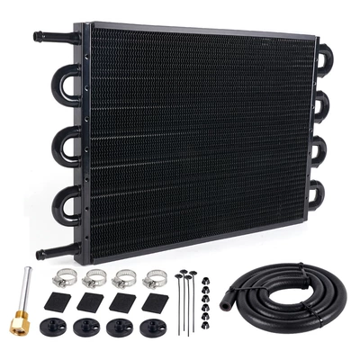Soyutma sisteminin digər hissələri — oil cooler - 8-row-extended-version-black
