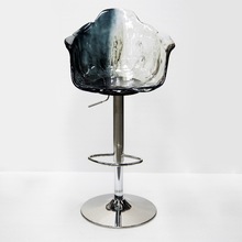 透明树脂轻奢设计师款酒店家具创意餐椅商用加厚防滑耐磨高端定制